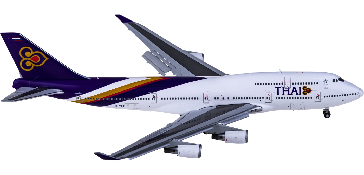LH4212A Thai Airways 泰国国际航空Boeing 747-400 HS-TGT 襟翼