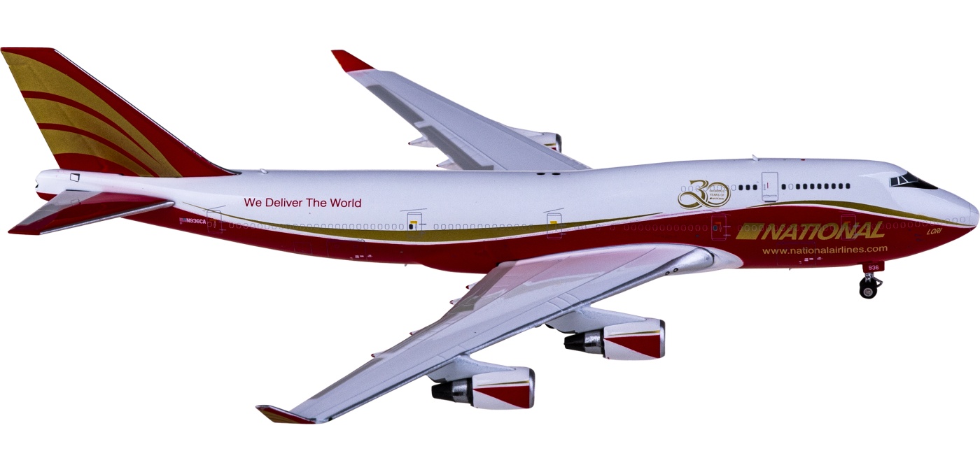 ナショナルエアラインズ 747-400F N936CA 1/400 FD ナショナルエアラインズ 747-400F N936CA 1/400 FD