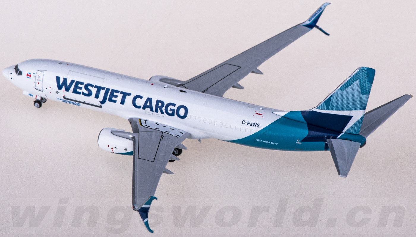 NG58139 WestJet 西捷航空Boeing 737-800 C-FJWS 货机NGmodels 1