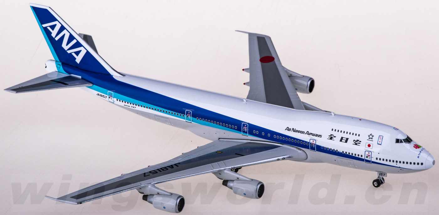 PH04455 ANA 全日空Boeing 747SR JA8157 Phoenix 1:400 -飞机模型世界