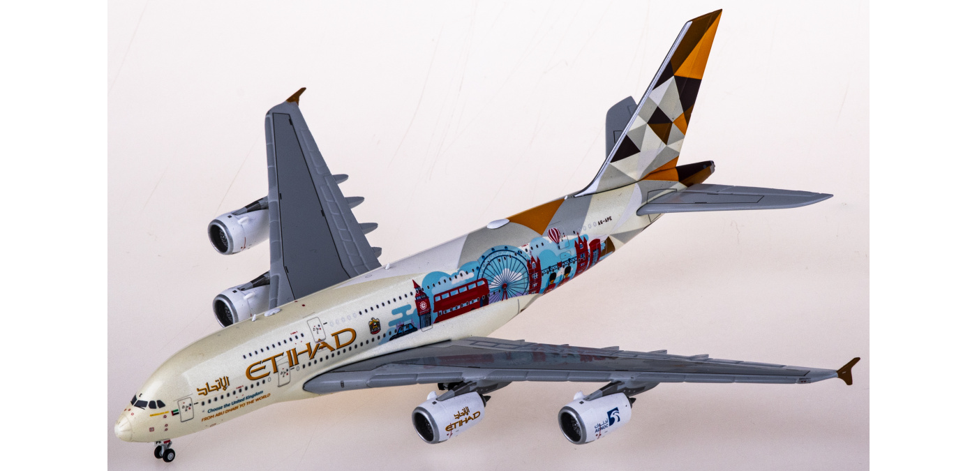 XX4277 Etihad Airways 阿提哈德航空Airbus A380 A6-APE JC Wings 1