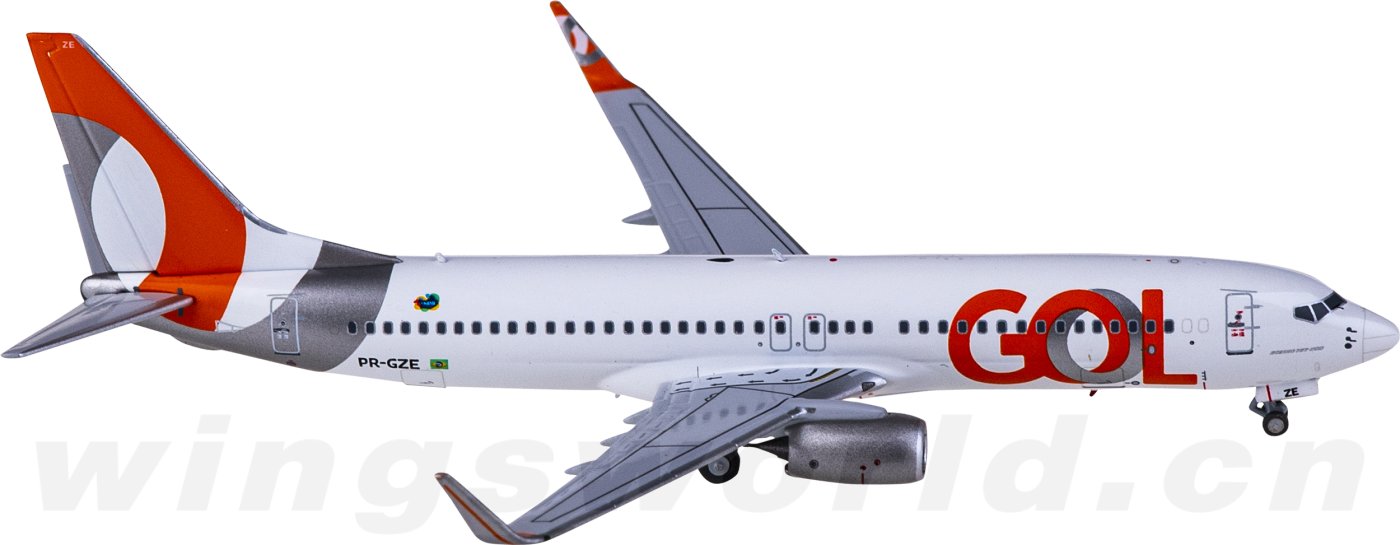 NG58137 GOL 高尔航空Boeing 737-800 PR-GZE NGmodels 1:400 -飞机模型世界