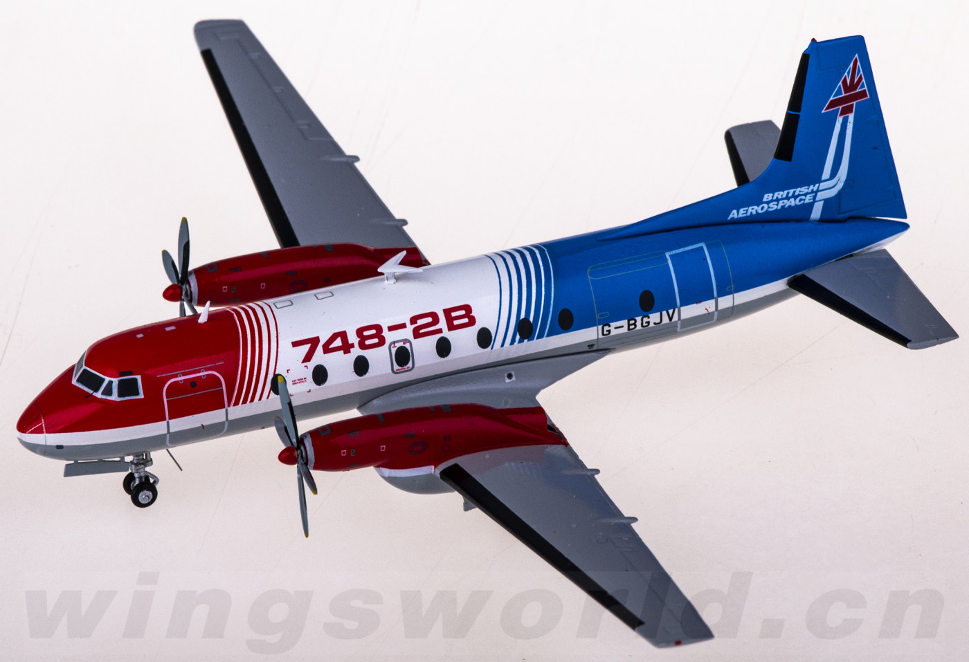 LH2274 Hawker Siddeley HS 748 G-BGJV JC Wings 1:200 -飞机模型世界