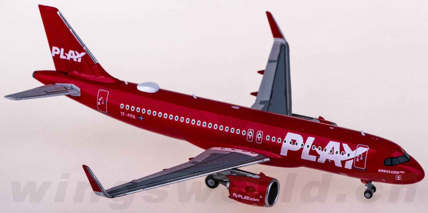 ng15006 play airbus a320neo tf-ppa ngmodels 1:400 -飞机模型世界