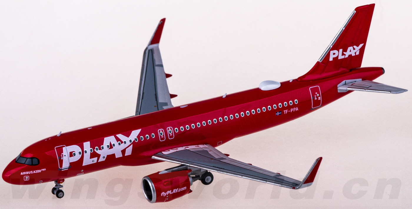 ng15006 play airbus a320neo tf-ppa ngmodels 1:400 -飞机模型世界