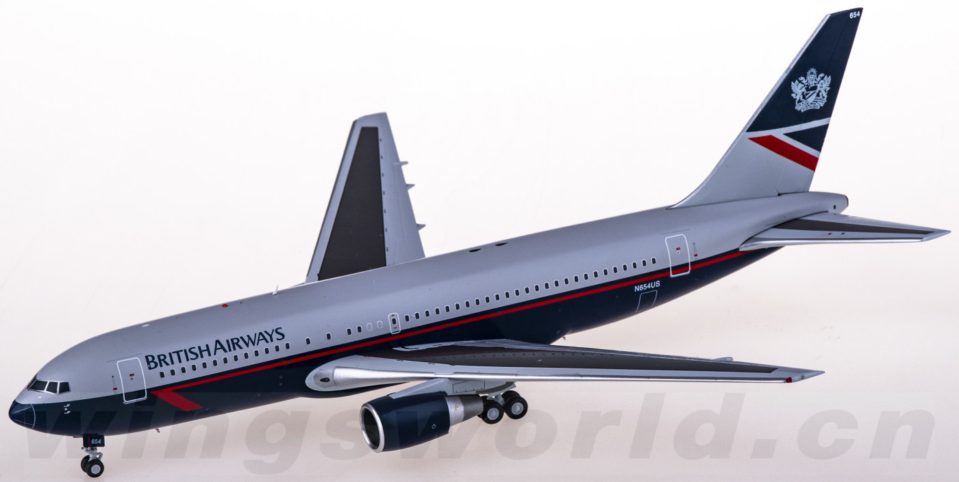 EW2762002 British Airways 英国航空Boeing 767-200ER N654US JC Wings