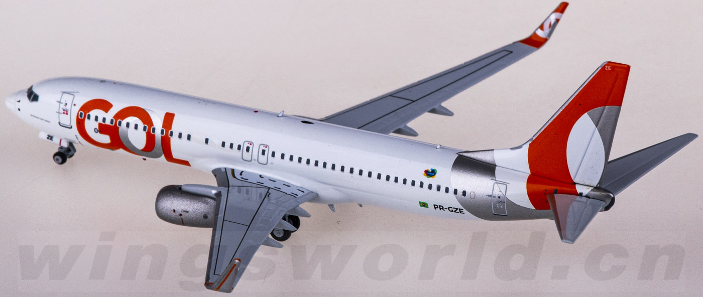 NG58137 GOL 高尔航空Boeing 737-800 PR-GZE NGmodels 1:400 -飞机模型世界
