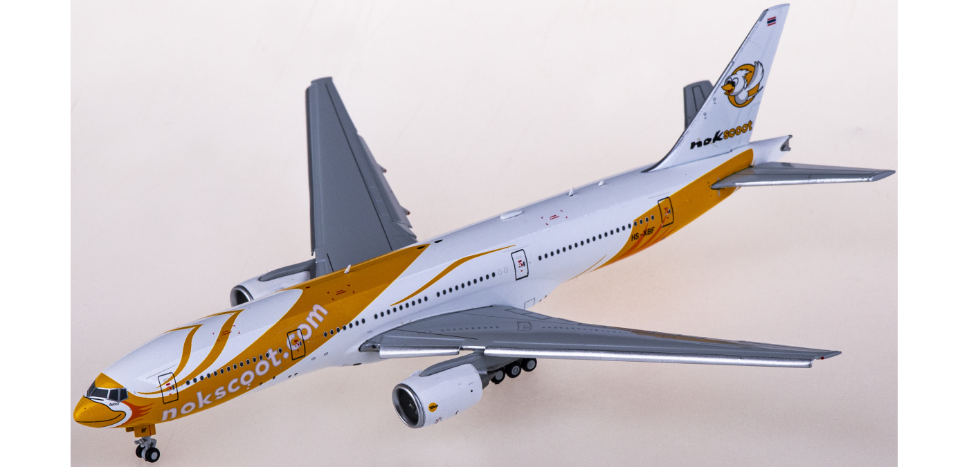 LH4255A NokScoot 酷鸟航空Boeing 777-200ER HS-XBF 襟翼放下版JC
