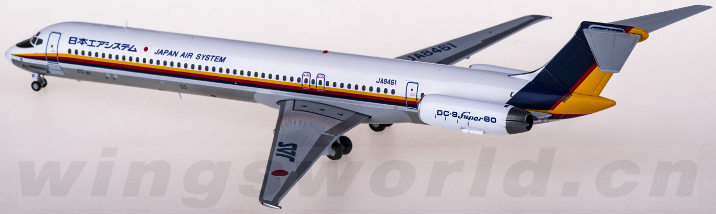 EW2M81002 JAS 日本佳速航空McDonnell Douglas MD-81 JA8461 JC Wings