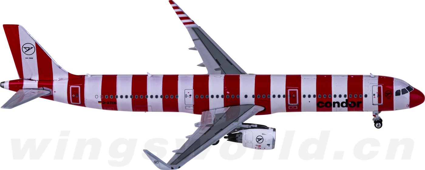 PH11756 Condor 神鹰航空Airbus A321 D-ATCG Phoenix 1:400