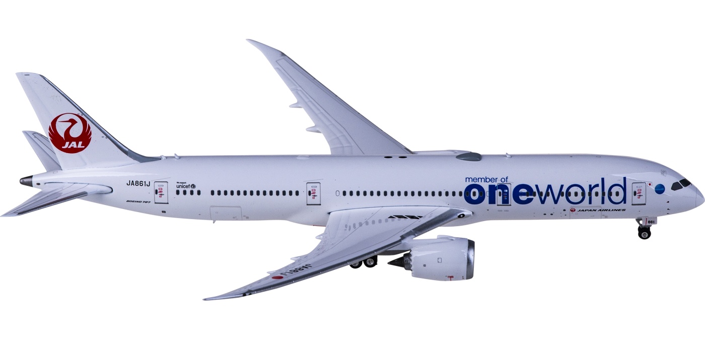 JAL 787-9 oneworld ワンワールド 日本航空 JA861J NG-