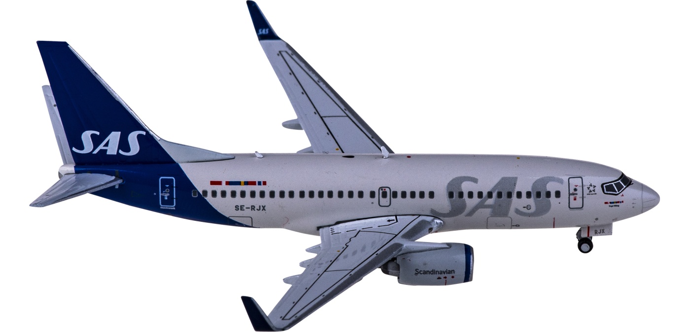 GJSAS1988 SAS 北欧航空Boeing 737-700 SE-RJX Geminijets 1:400