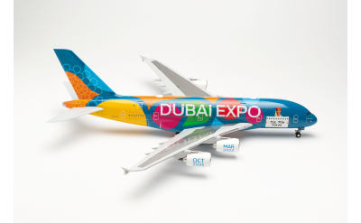 Herpa 1:200 Emirates 阿联酋航空 Airbus A380 A6-EOT