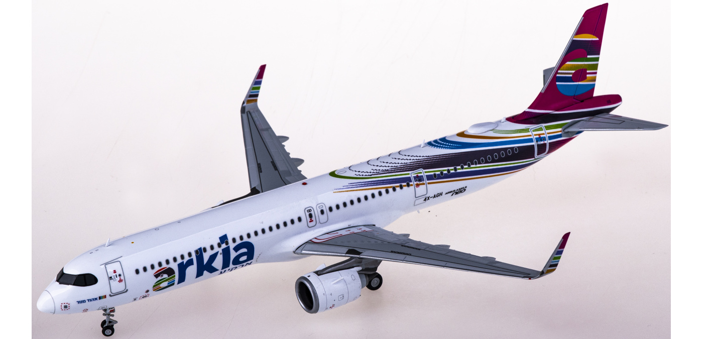 XX20040 Arkia 阿基亚以色列航空Airbus A321neo 4X-AGH JC Wings 1:200