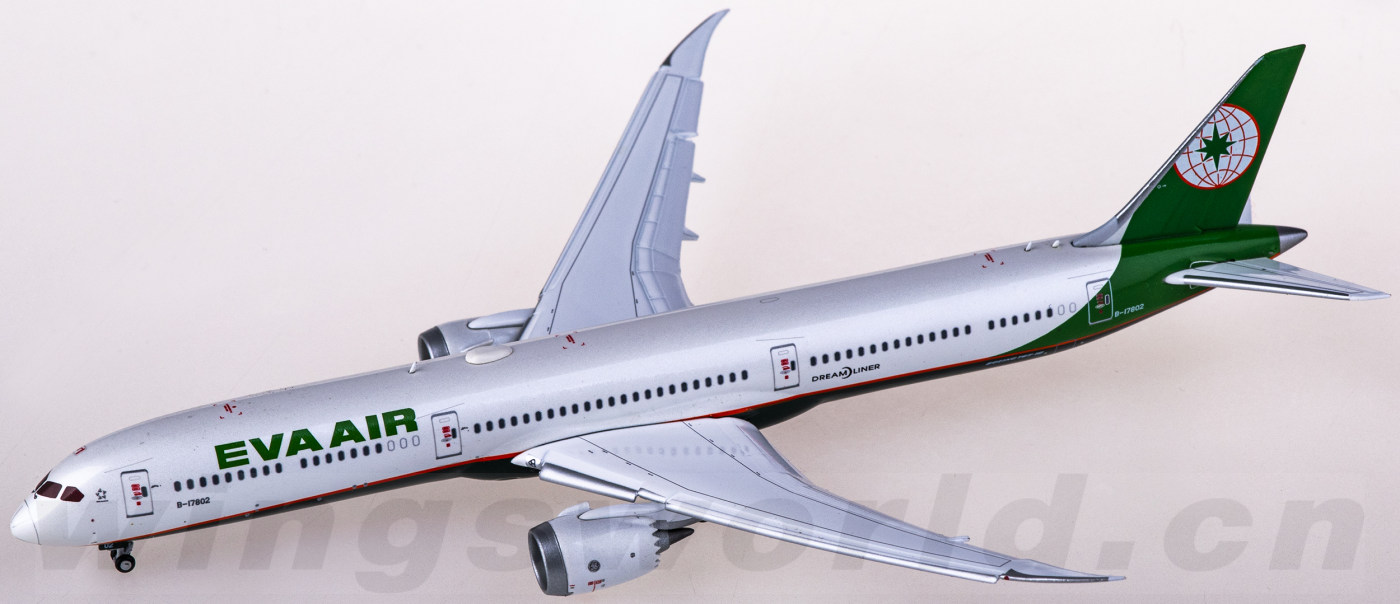 1/400 jc wings B787-9 海南航空 XX4283A Hainan Airlines 海南航空Boeing 787-9 B-1540 襟翼放下