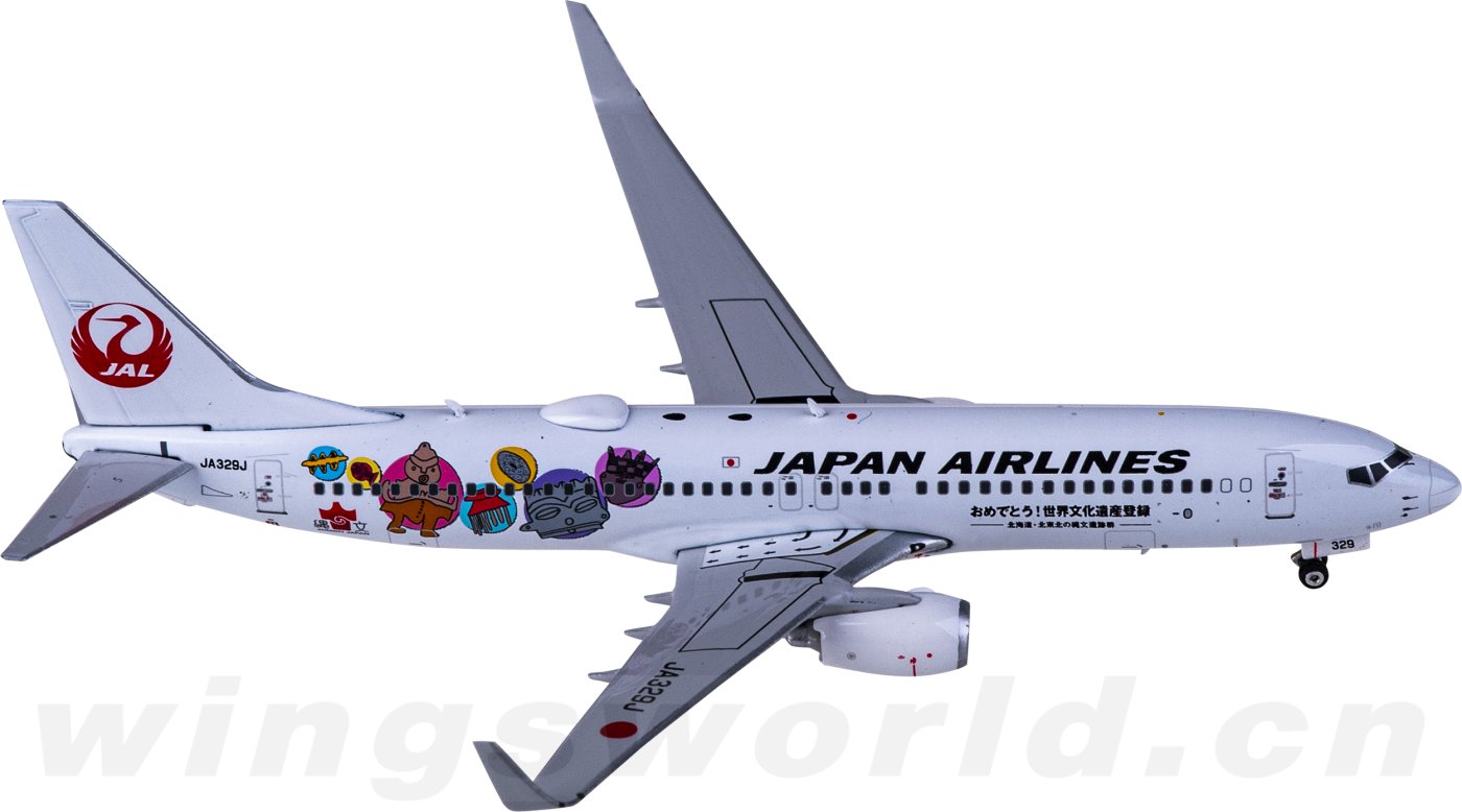 PH04465 Japan Airlines 日本航空Boeing 737-800 JA329J Phoenix 1:400 