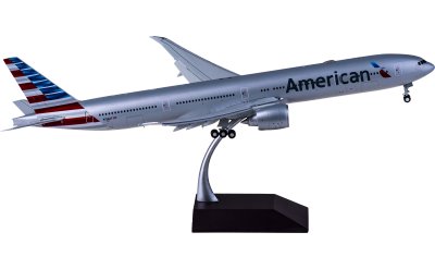 Geminijets 1:200 American Airlines 美国航空 Boeing 777-300ER N736AT 襟翼放下版