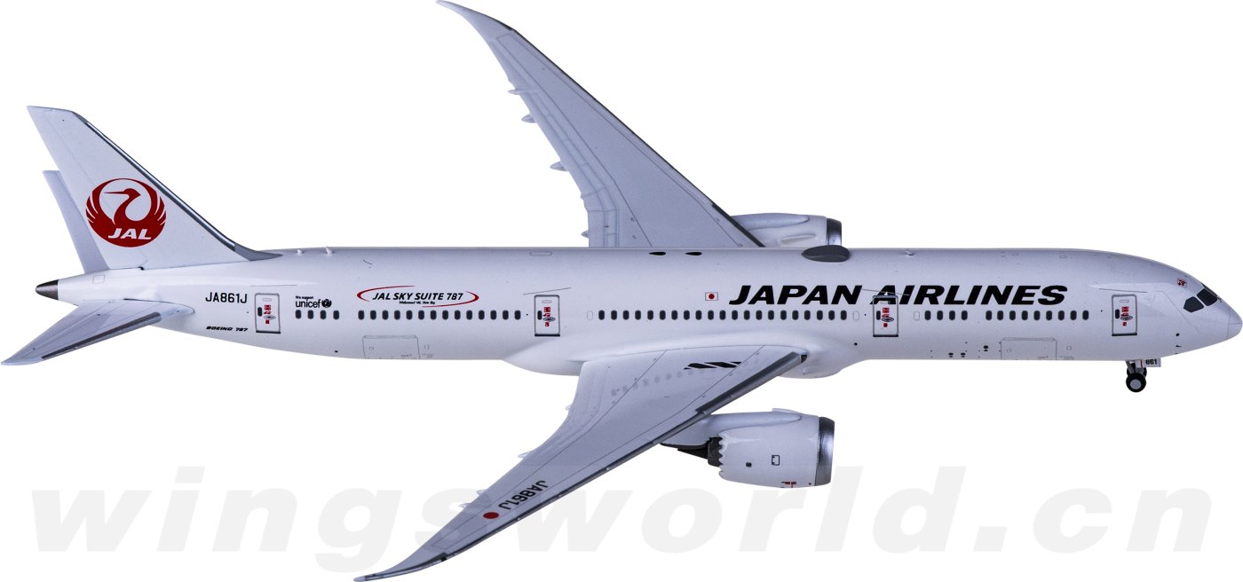 NG55085 Japan Airlines 日本航空Boeing 787-9 Dreamliner JA861J NG55085 Japan Airlines 日本航空Boeing 787-9 Dreamliner JA861J