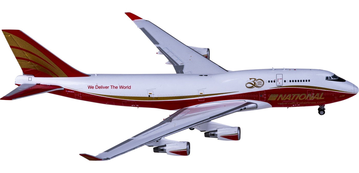 ナショナルエアラインズ 747-400F N936CA 1/400 FD ナショナルエアラインズ 747-400F N936CA 1/400 FD 04454