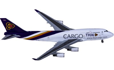 JC Wings 1:400 Thai Airways 泰国国际航空 Boeing 747-400BCF HS-TGH 货机