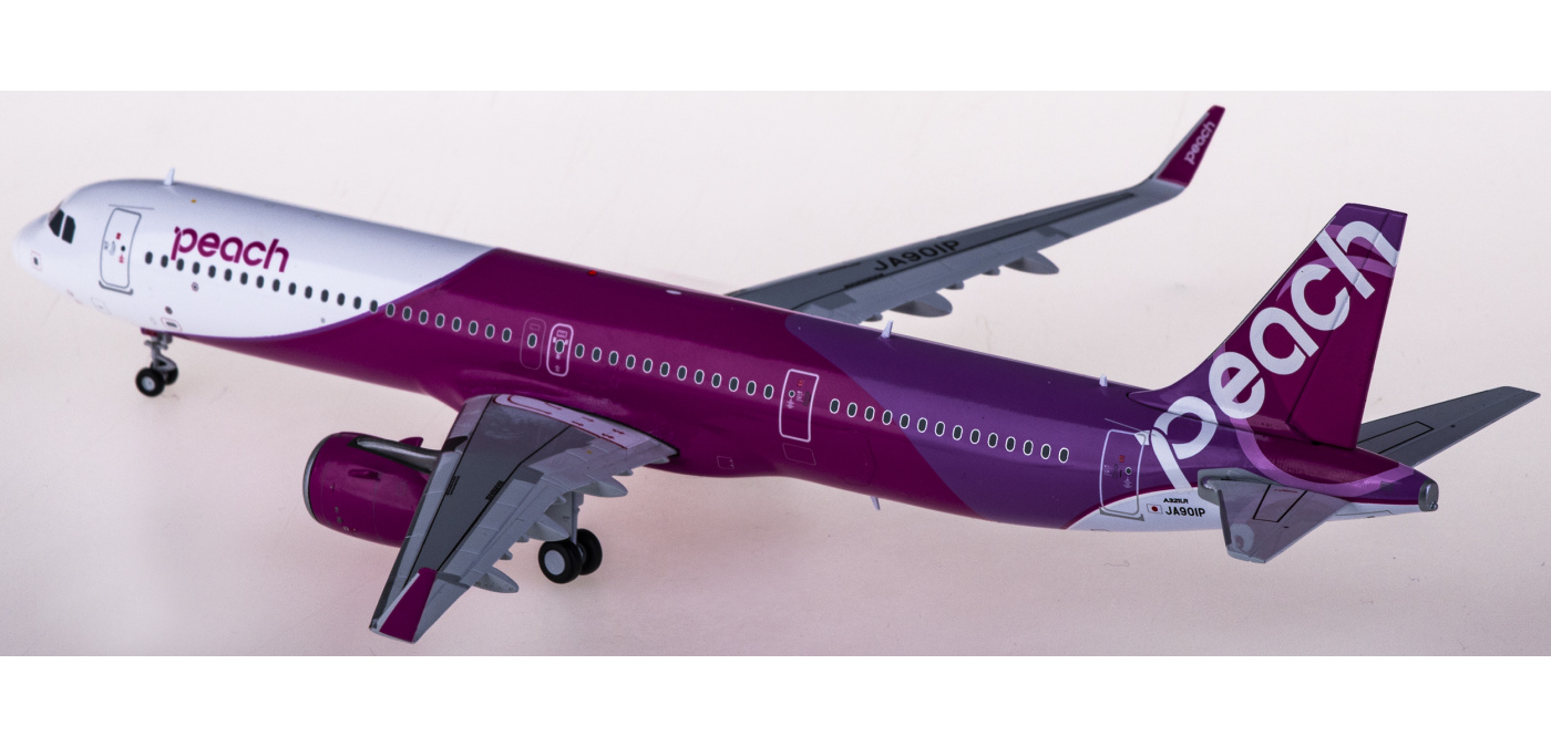 売り切り御免！】 peach 1/200 航空機 AIRBUS JA901P A321neo 航空機