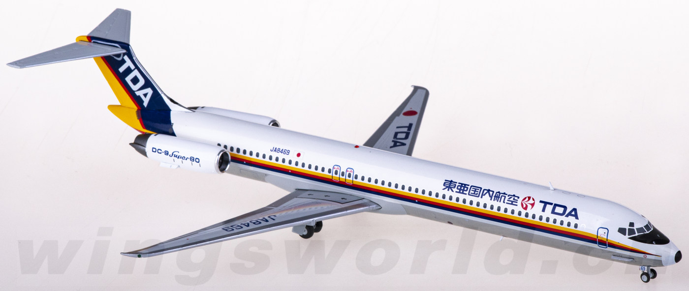 新品】1:200 東亜国内航空 TDA MD-81JA8496 その他 航空機 その他