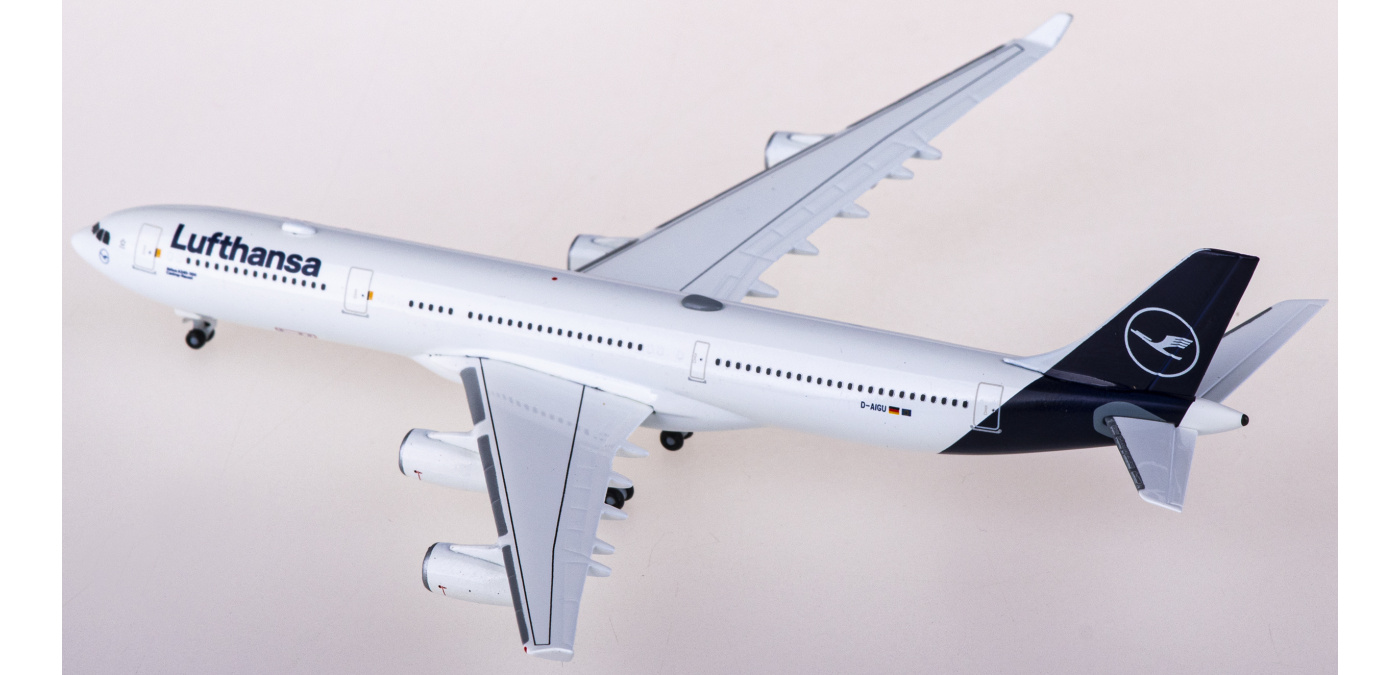 535410 Lufthansa 汉莎航空Airbus A340-300 D-AIGU Herpa 1:500 -飞机 