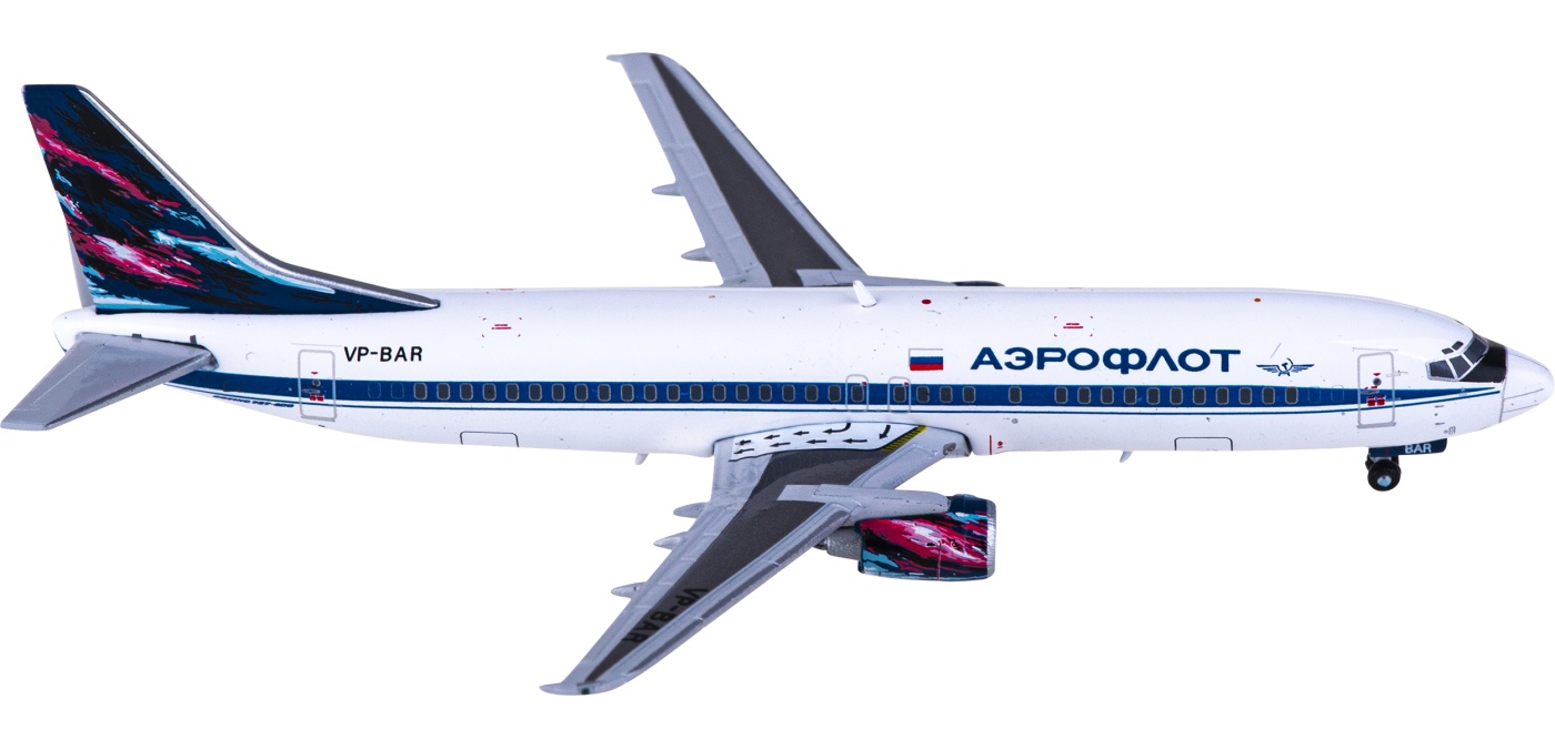 Amazon | JC Wings 1:400 ロシア航空 B737-400 VP-BAR XX4976