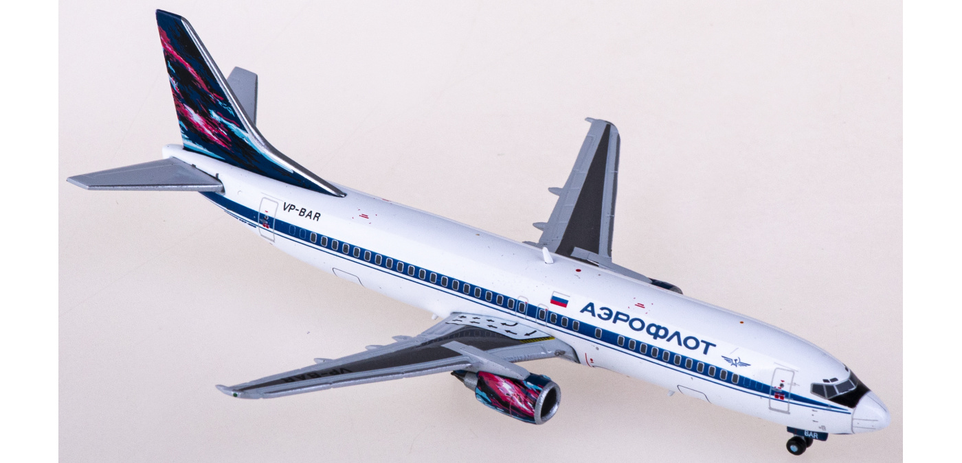 XX4976 Aeroflot 俄罗斯航空Boeing 737-400 VP-BAR JC Wings 1