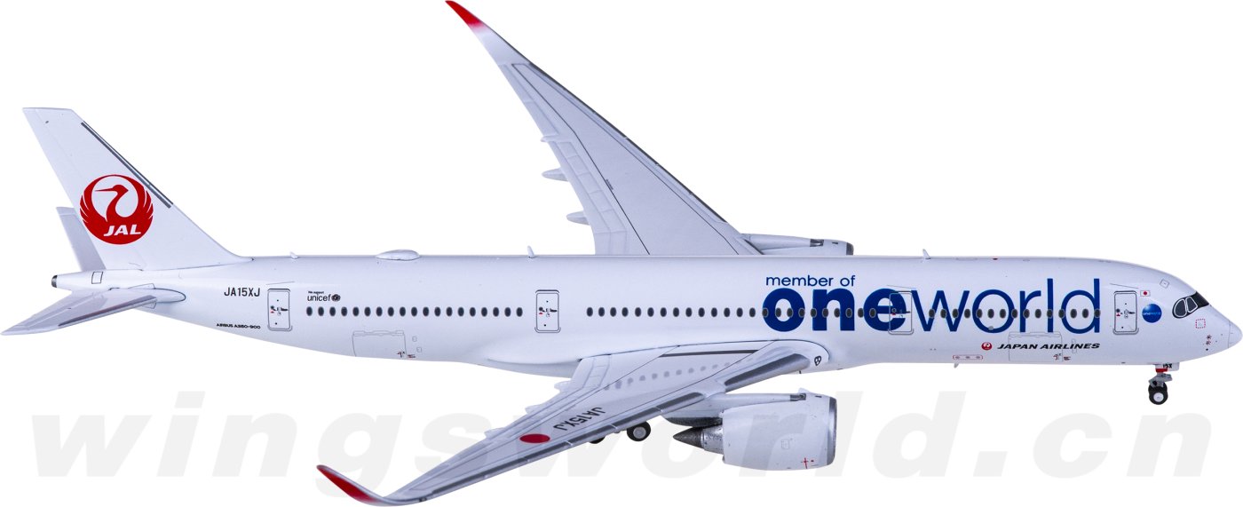 Aviation400 JAL エアバスA350 JA15XJ 1/400 1:400 AV400 Japan Airlines (Oneworld) - Airbus A350-941