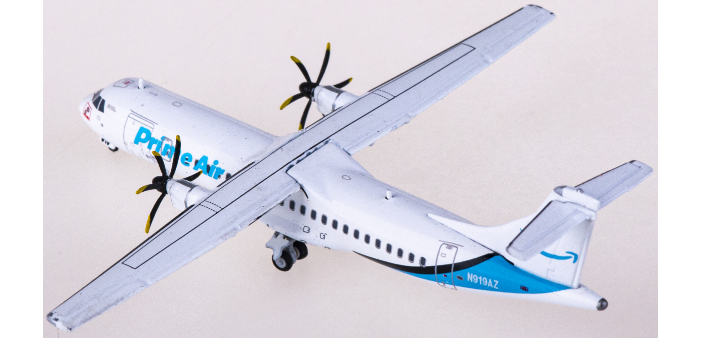 XX4499 Amazon Prime Air ATR72500 N919AZ 货机 JC Wings 1400 飞机模型世界