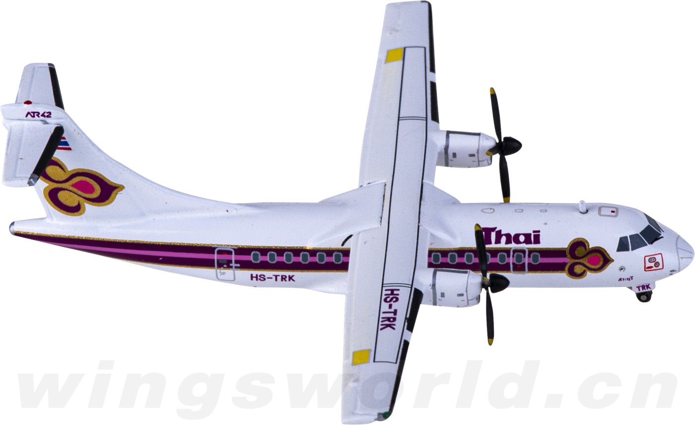 LH4238 Thai Airways 泰国国际航空ATR-42 HS-TRK JC Wings 1:400 -飞机 LH4238 Thai Airways 泰国国际航空ATR-42 HS-TRK JC Wings 1:400 -飞机