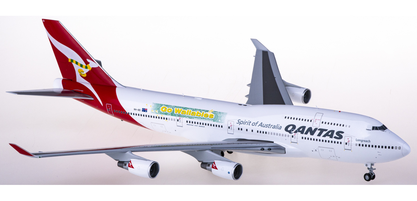 XX20048 Qantas 澳洲航空Boeing 747-400ER VH-OEI JC Wings 1