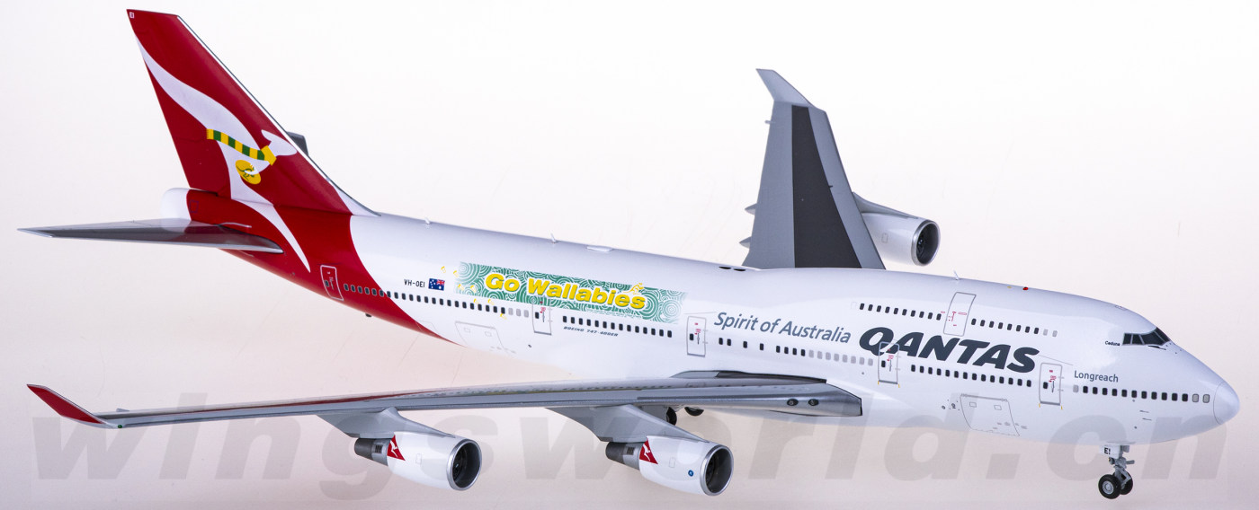 その他 Gemin200 QANTAS BOEING 747-400ER VH-OEH Gemin200 QANTAS BOEING 747-400ER VH-OEH - メルカリ