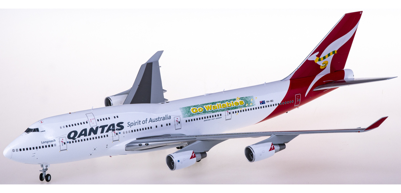 カンタス航空 747-400 VH-OEI 1/200 高く