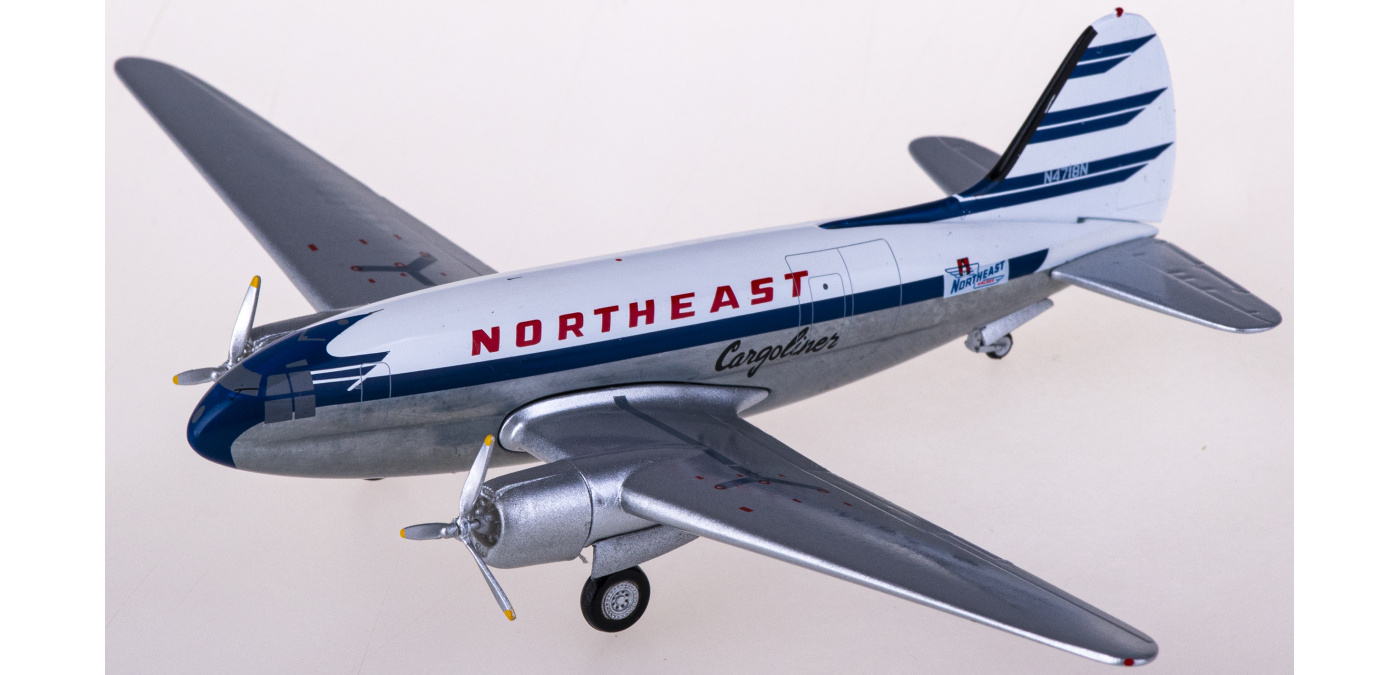 WM211081 Northeast Airlines 东北航空 Curtiss C-46 N4718N AeroClassics 1:200 ...