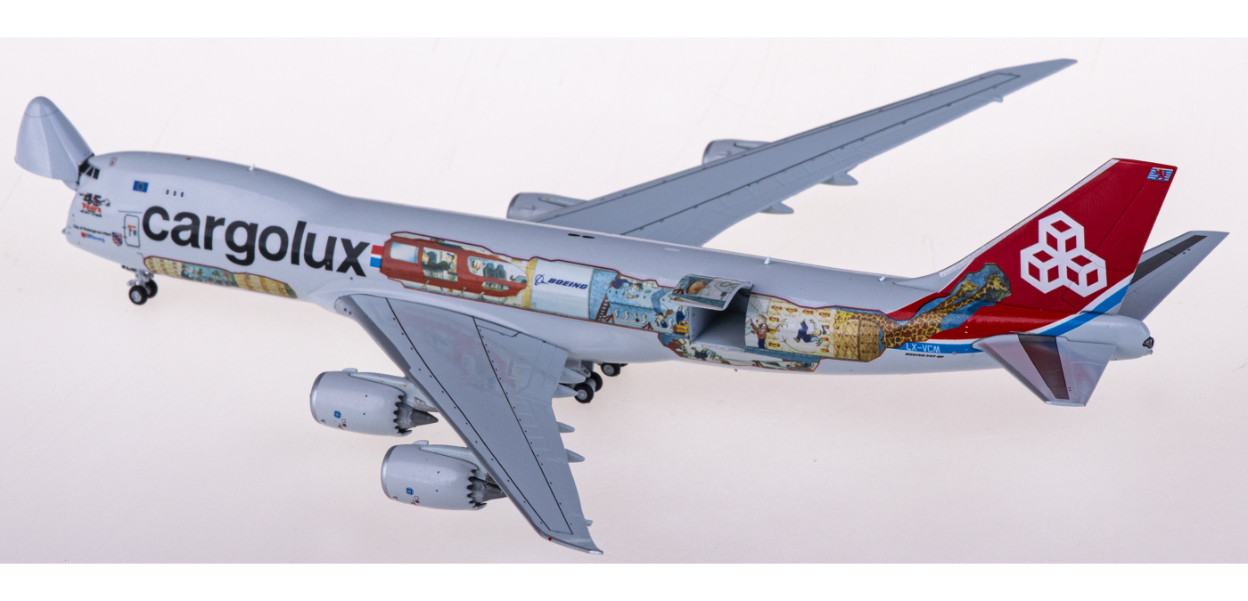 XX4709C Cargolux 卢森堡货运航空Boeing 747-8F LX-VCM 开门货机