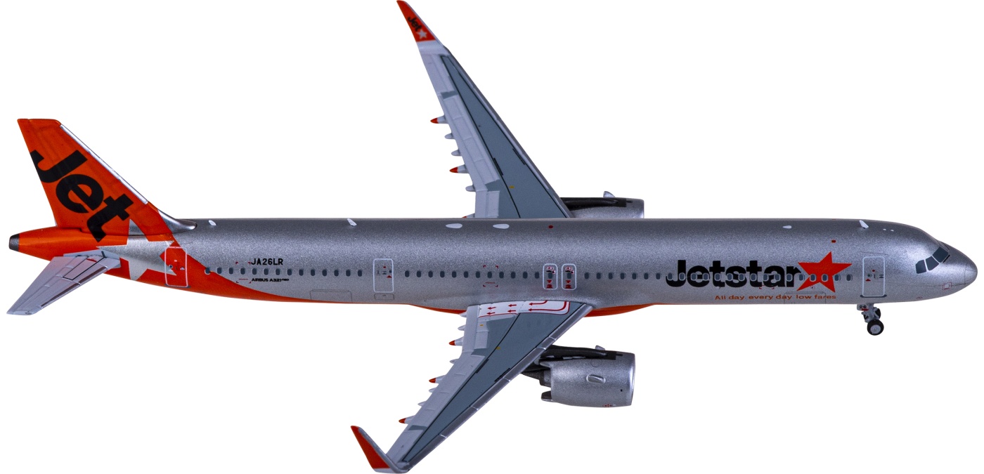NG13052 Jetstar 捷星航空Airbus A321neo JA26LR NGmodels 1:400 NG13052 Jetstar 捷星航空Airbus A321neo JA26LR NGmodels 1:400