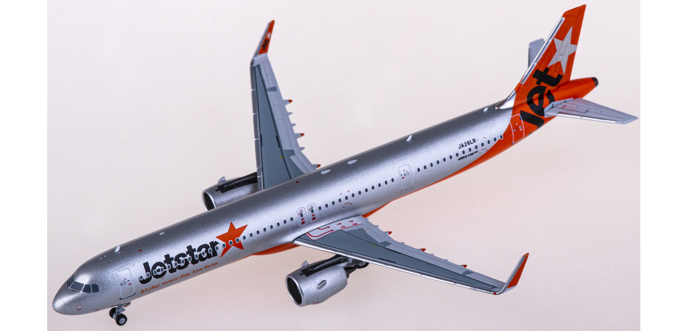 航空機・ヘリコプター JCWINGS Jetstar A321neo JA26LR 1/400 JC Wings 1:400 JetStar Airlines Airbus A321NEO Diecast