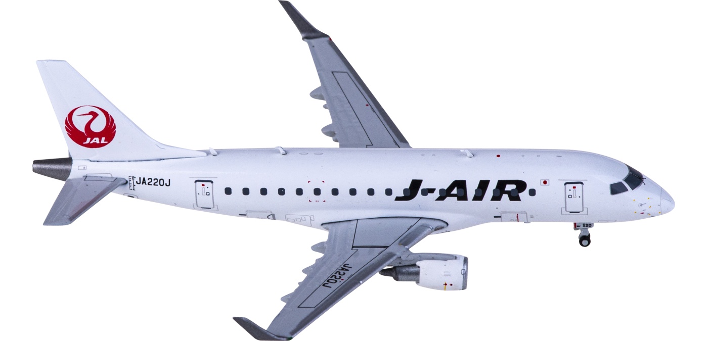 価格は安く 航空機・ヘリコプター J-AIR ERJ-170 JA220J 1/200 航空機