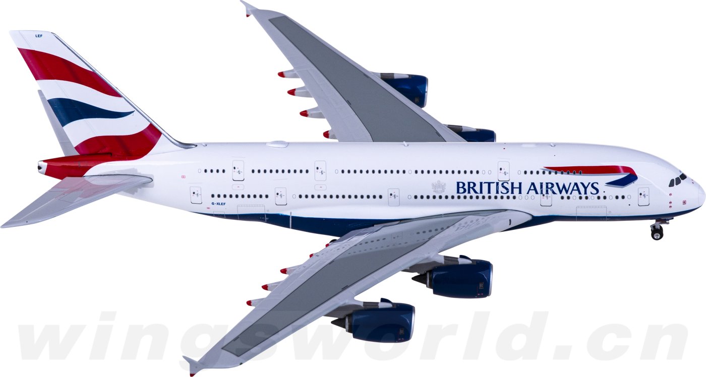 PH04470 British Airways 英国航空Airbus A380 G-XLEF Phoenix 1