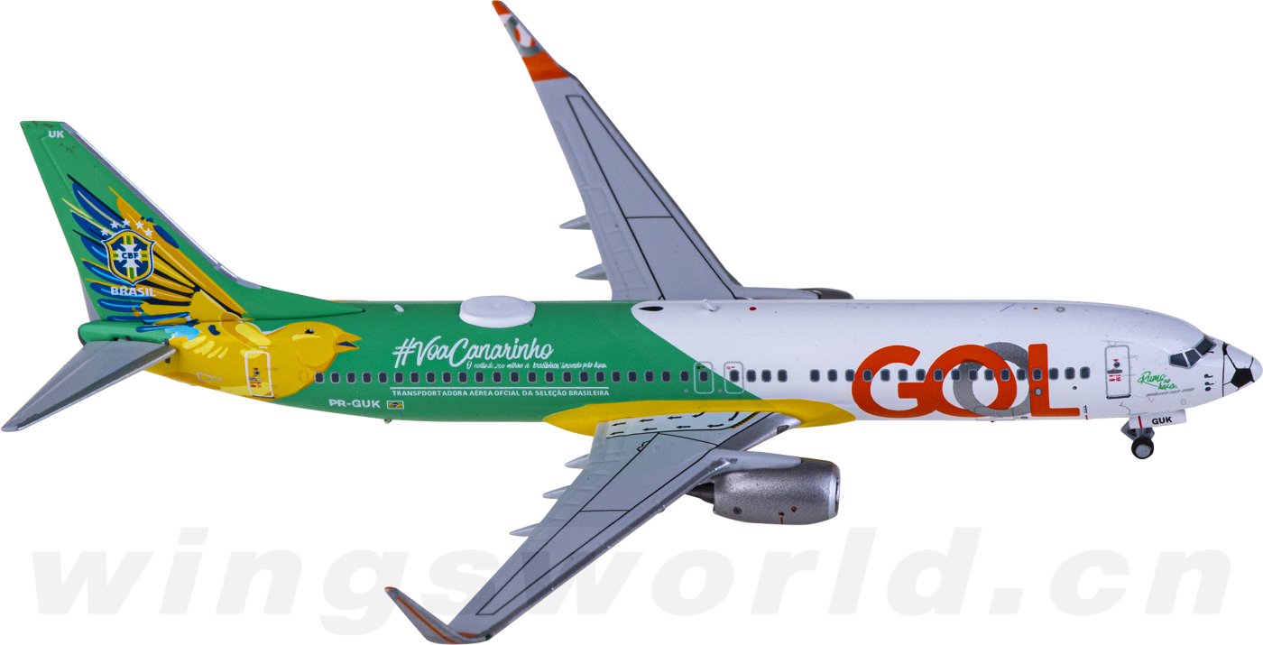 NG58138 GOL 高尔航空Boeing 737-800 PR-GUK NGmodels 1:400 -飞机模型世界