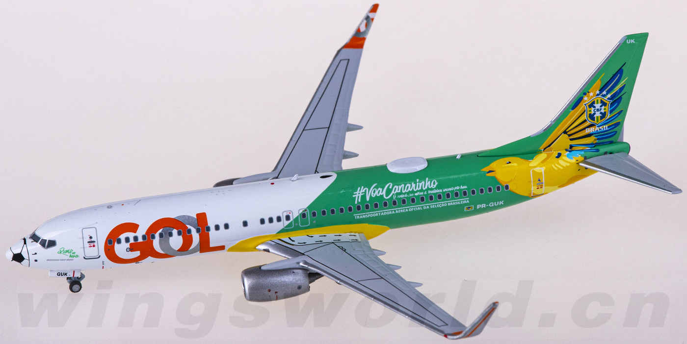 NG58138 GOL 高尔航空Boeing 737-800 PR-GUK NGmodels 1:400 -飞机模型世界