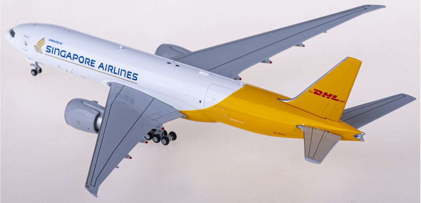 JC Wings SA4011 シンガポール航空 BOEING B777-200LRF DHL 9V-DHA