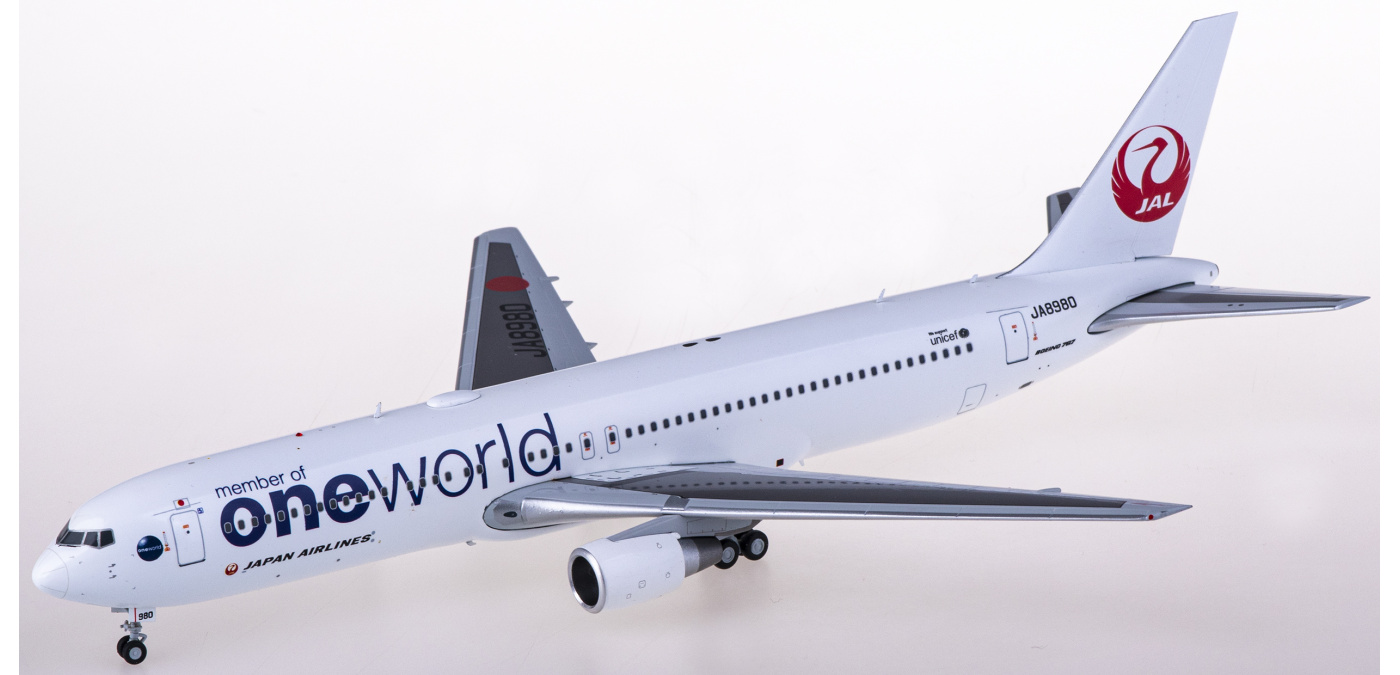 新品】1:200 JAL B767-300 OneWorld JA8980-