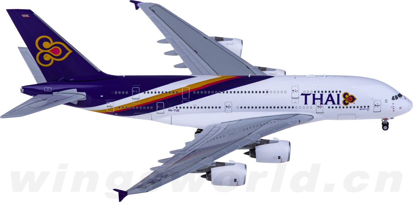 XX4897 Thai Airways 泰国国际航空Airbus A380 HS-TUE JC Wings 1:400