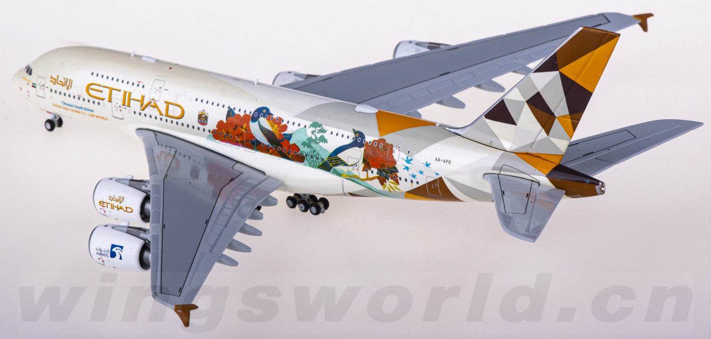 Jcwings エティハド航空 A380 A6-APE 1/400 Jcwings エティハド航空
