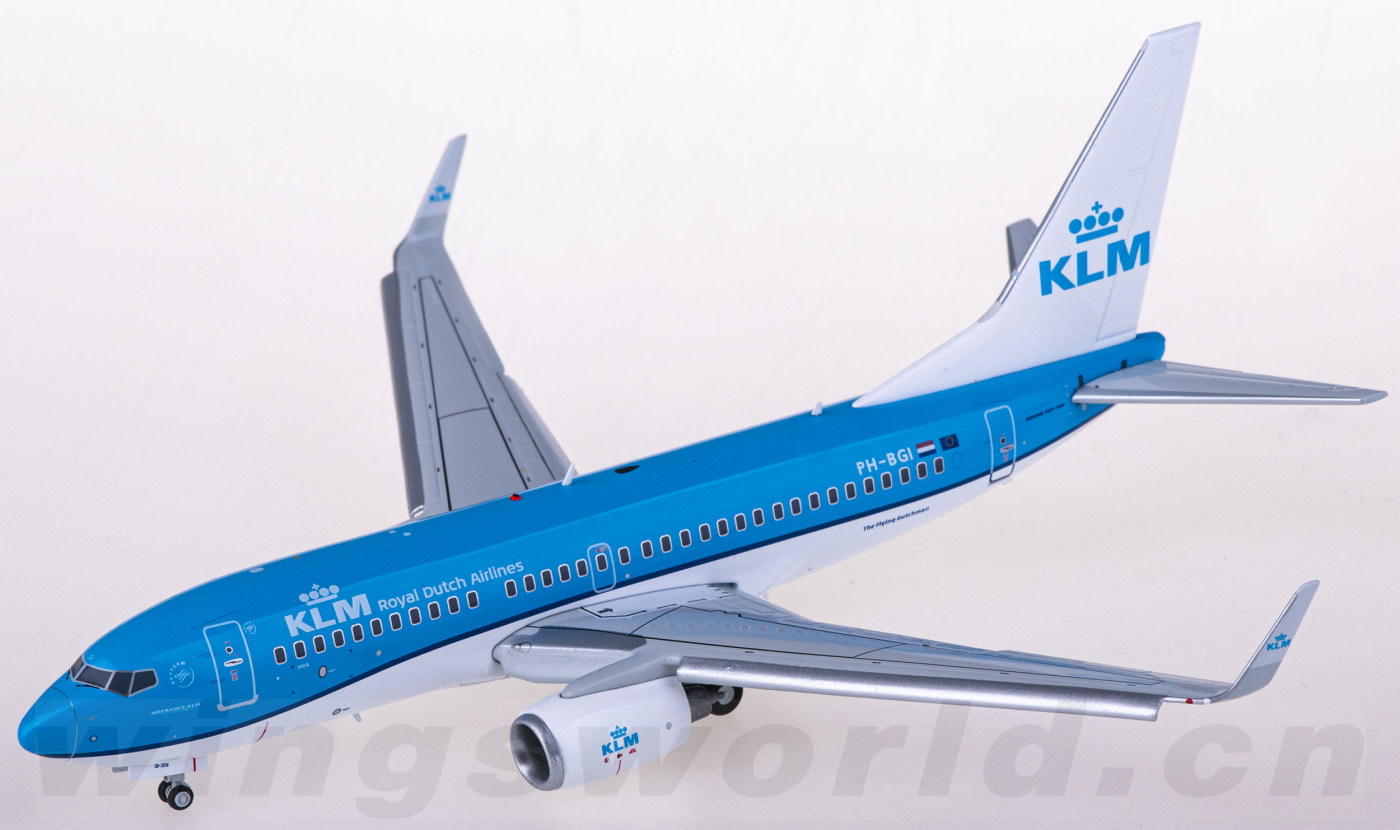 G2KLM986F KLM 荷兰皇家航空Boeing 737-700 PH-BGI 襟翼放下版