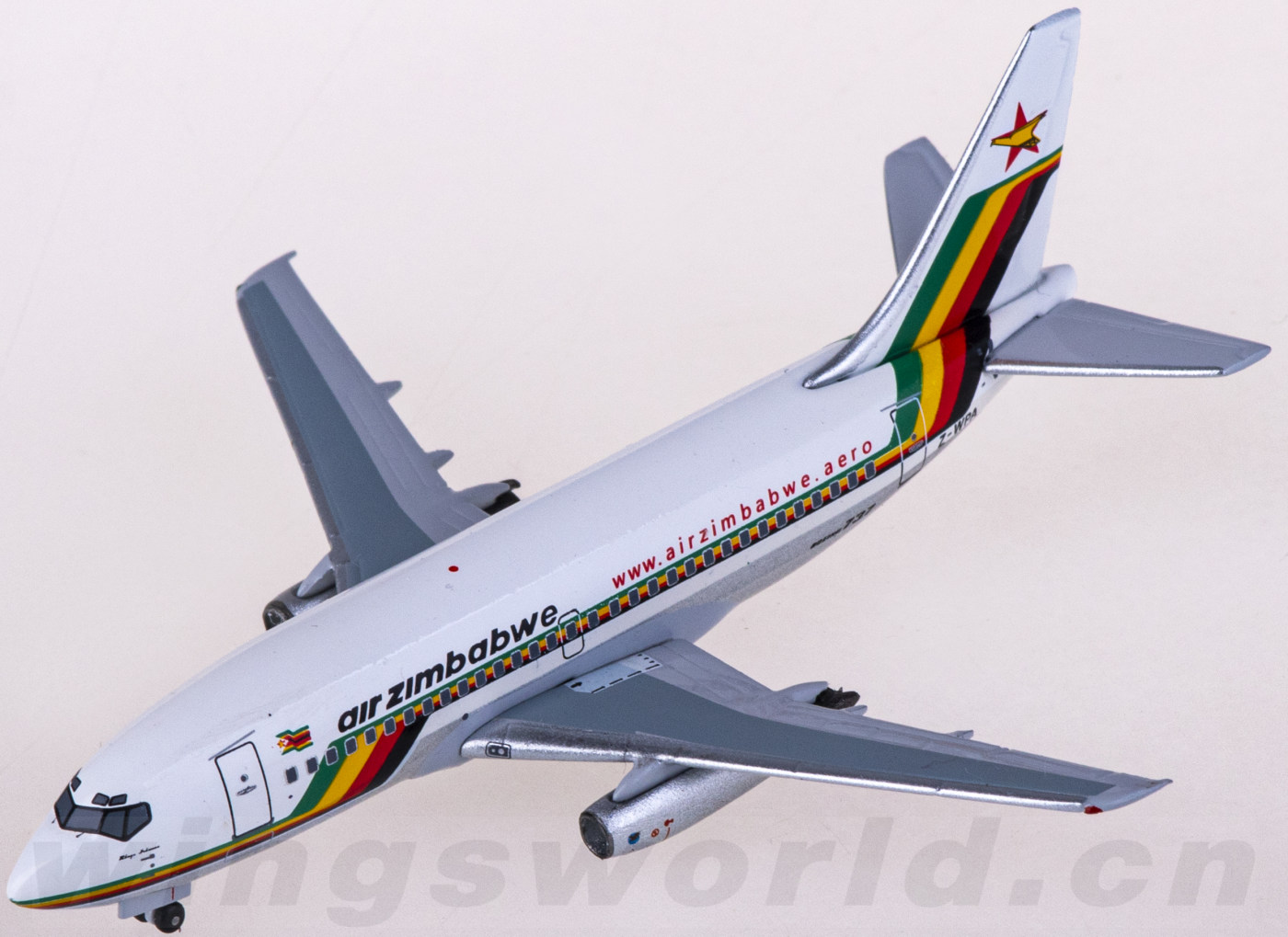 AC411110 Air Zimbabwe 津巴布韦航空Boeing 737-200 Z-WPA 