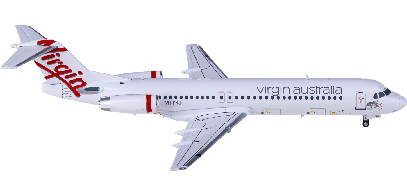 VH-FNJ - Fokker 100 [11489] - Flightradar24